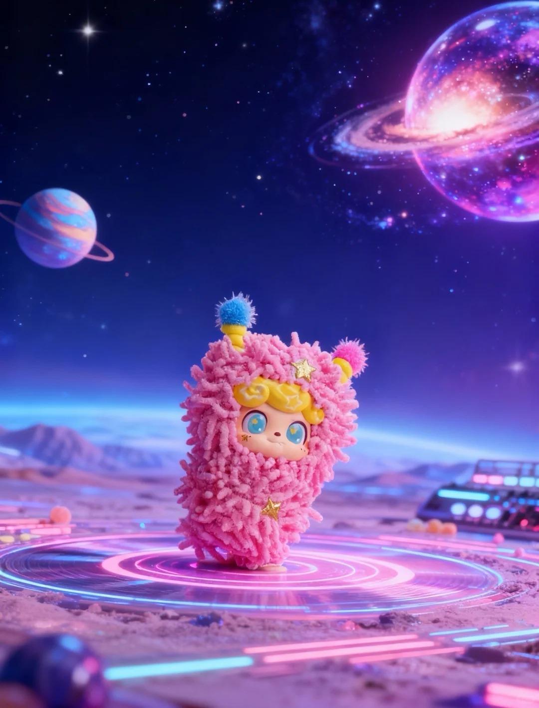 Q보 전파 클럽 (큐보 전파 클럽) 레트로 캐릭터 블라인드박스 ~ 우주에서 온 사랑스러운 주파수를 수신하라!