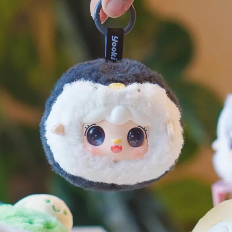 Yooki 6세대 미니 「오션 베이비」 인형 블라인드박스, 가방 장식 및 인형으로 활용 가능한 완벽한 선물