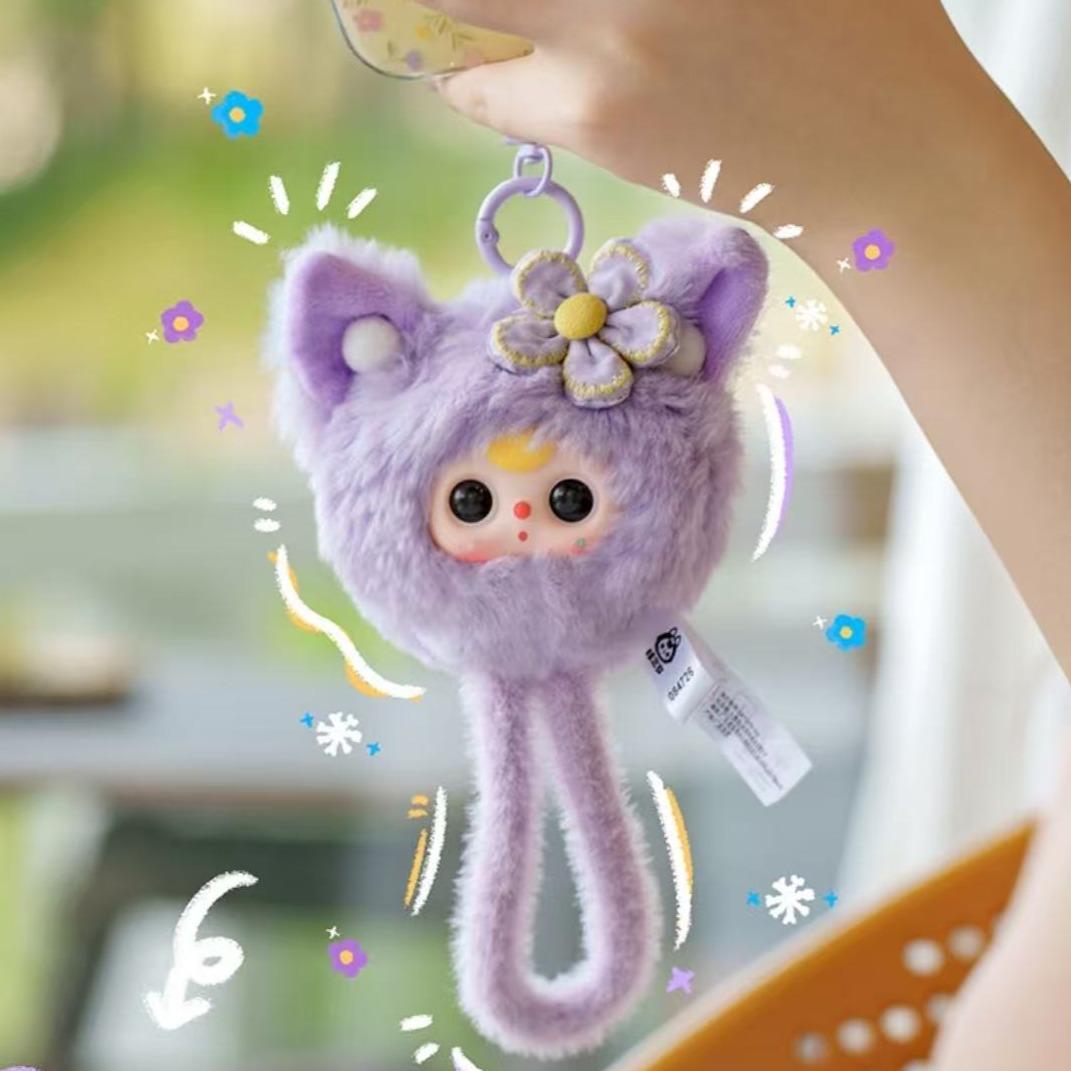 C089 BABY THREE ふわふわリストストラップかわいいぬいぐるみハンドアク[開封後のキャンセルはありません] [箱なし発送]
