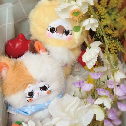 냥냥대왕 오피스 아르바이트 인형 - 귀여운 고양이 직장인 스타일 인형