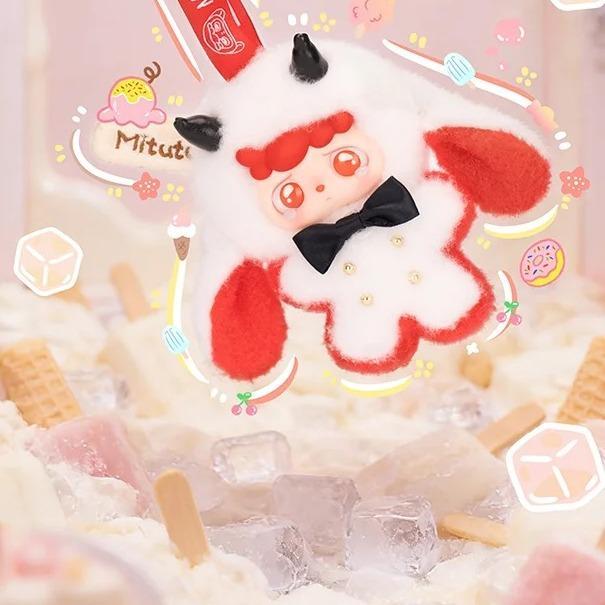미토토 포슬 아이스크림 인형 ｜ 크림 컬러 ｜ 힐링 토끼
