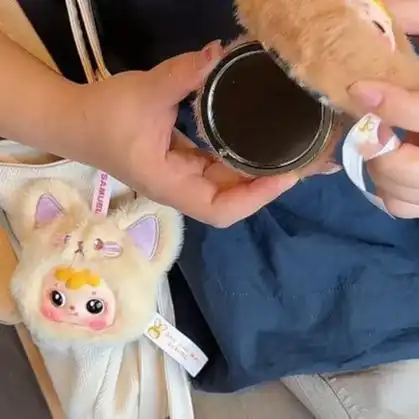 230 Samuel 동물 파티 메이크업 미러귀여운 동물 디자인의 화장 거울[개봉 후 환불 불가] [박스 없이 발송]