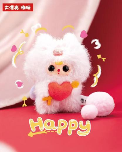 BABYTHREE 베이비 블라인드 박스 — 컵 아이돌 신제품 봉제인형, 트렌드 키홀더, 귀여운 토이, 3세+ 시리즈, I Love U