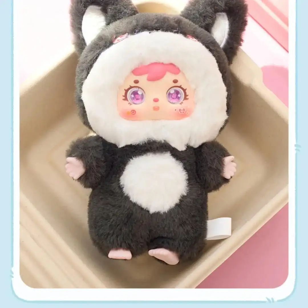 A296 Samuelふわもこアニマル ぬいぐるみキーホルダー