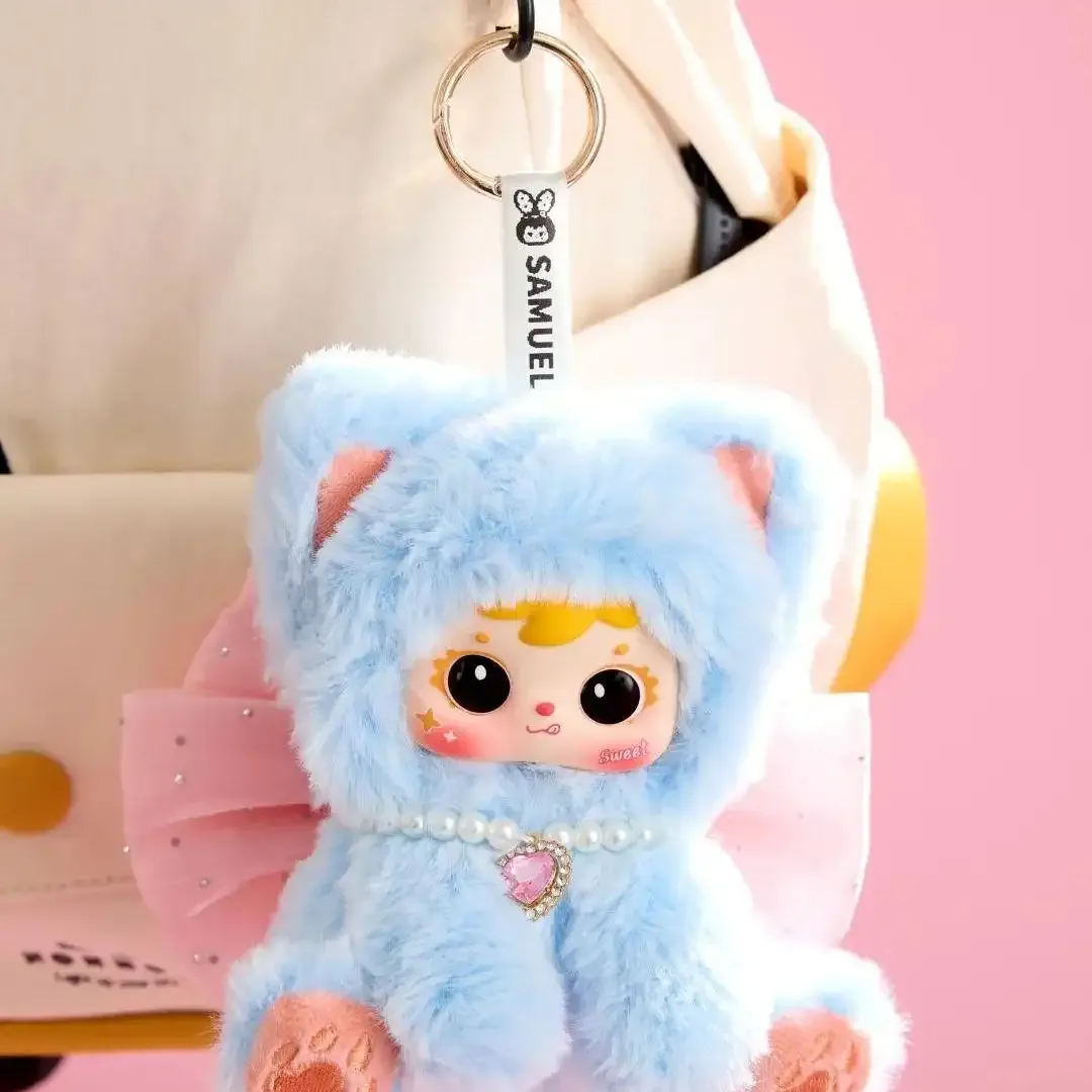 A317 Samuelレインボーキャット ベルベットシリーズ ブラインドボックス｜やわらか質感 ねこフィギュア[開封後のキャンセルはありません] [箱なし発送]