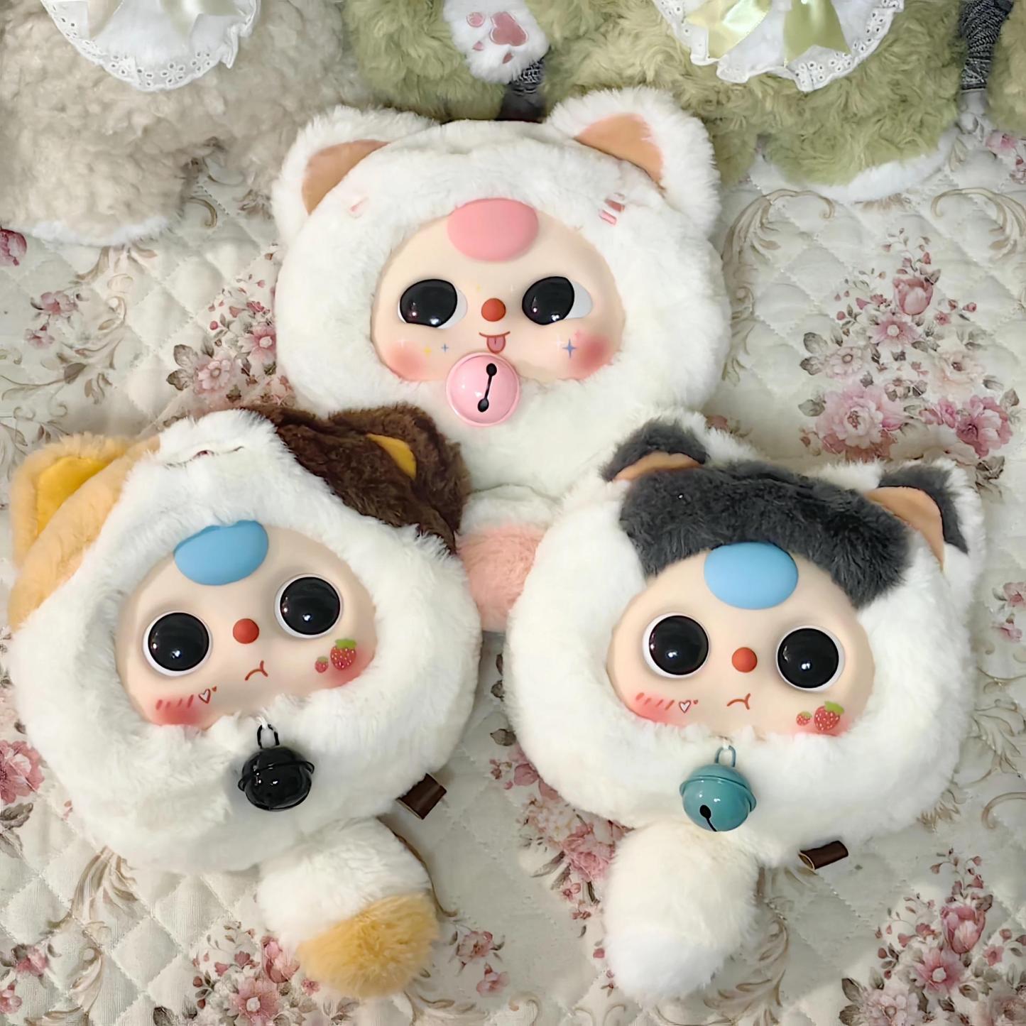 베이비스리 행운의 고양이 캐릭터 파우치｜9종의 고양이, 귀여움 대집합! 실용성 만점의 포켓백