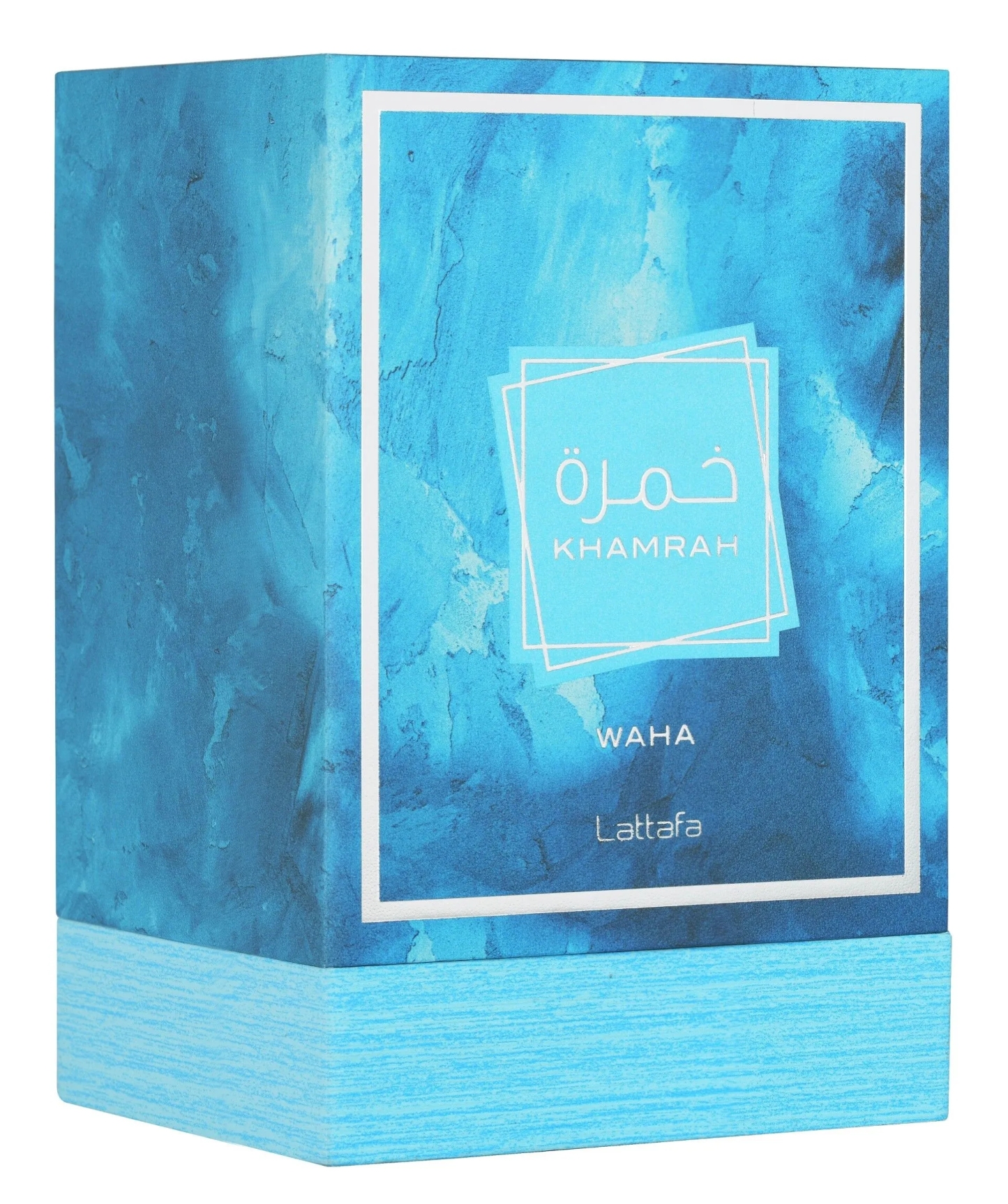 Lattafa Khamrah Waha Unisex Parfum 100 ml – Frisch-Aromatischer & Holziger Duft mit Bergamotte, Yuzu, Ingwer, Meersalz, Vanille & Moschus