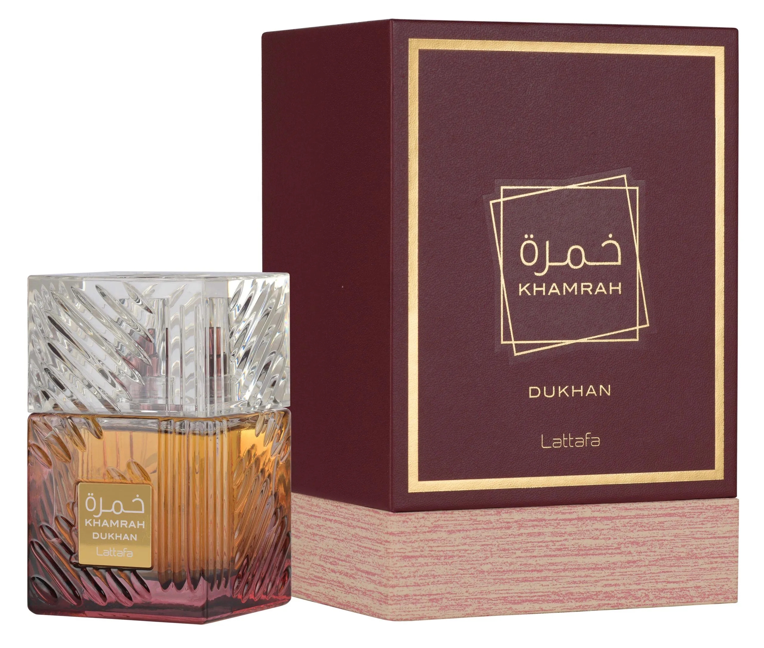 Lattafa Khamrah Dukhan 100 ml – Unisex Parfum | Rauchig-Würziger Duft mit Amber, Tonkabohne, Weihrauch & Praline