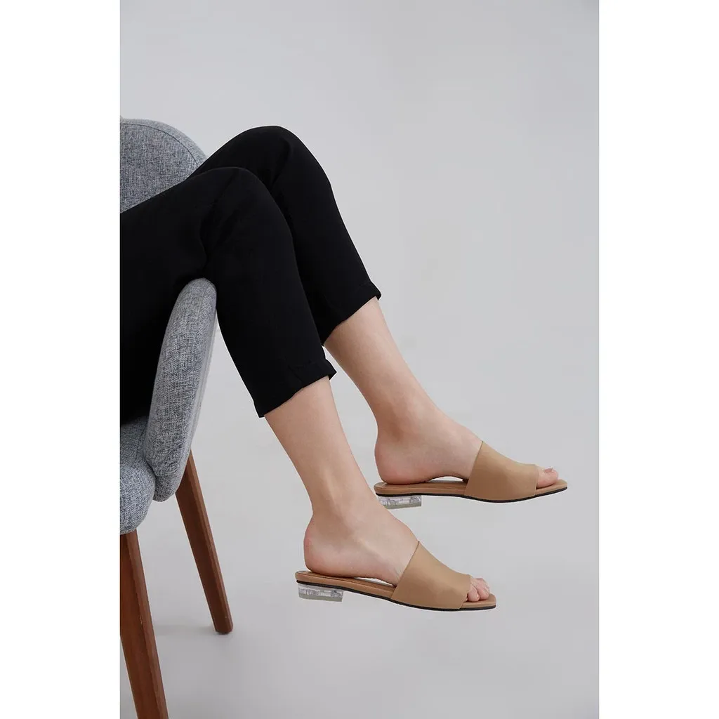 Berrybenka - Sepatu Sendal Teplek Wanita Sofia Ibiza Sandal Wide Strap