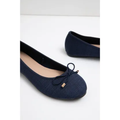 Berrybenka - Sepatu Flatshoes Wanita Sofia Frilia Stripe Flat