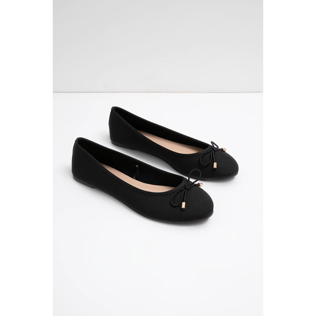 Berrybenka - Sepatu Flatshoes Wanita Sofia Frilia Stripe Flat