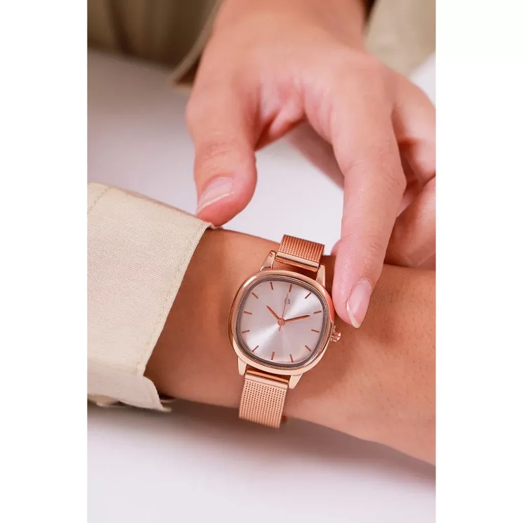 Berrybenka - Jam Tangan Wanita Elegan Mewah Sofia Utisha Square