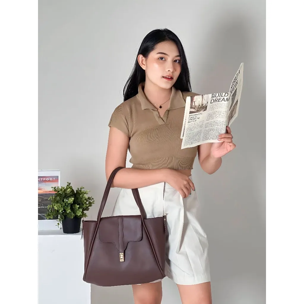 Berrybenka - Tas Wanita Totebag Tekka Naomi Tote Bag