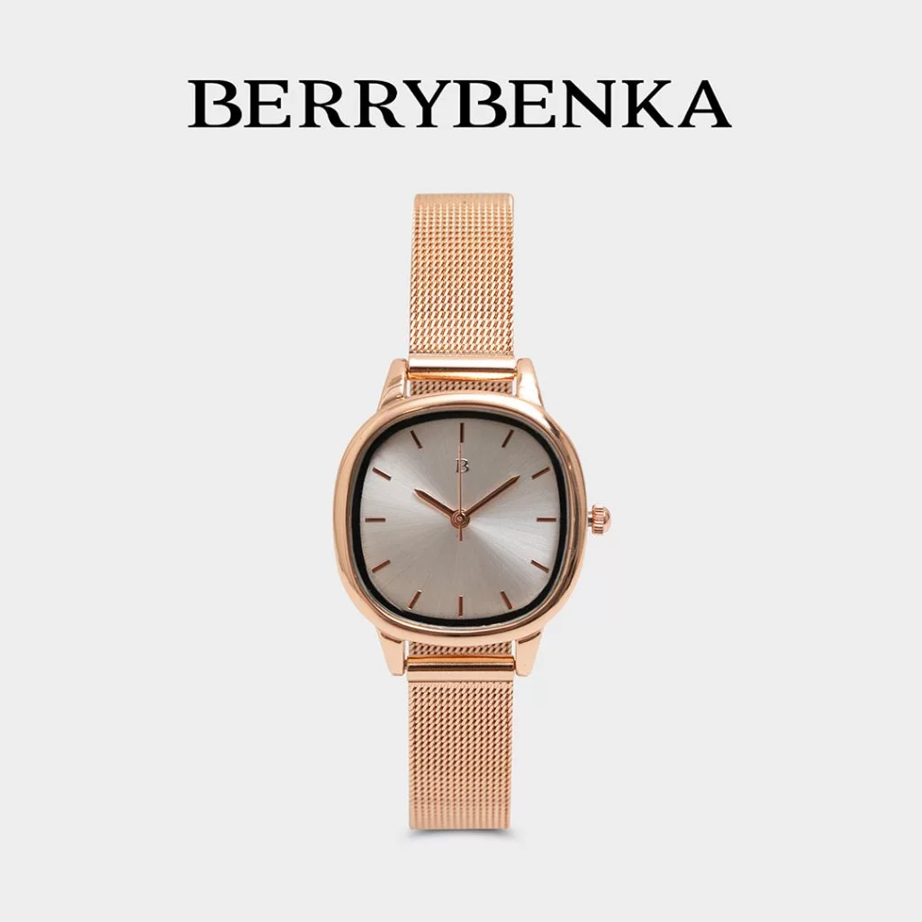 Berrybenka - Jam Tangan Wanita Elegan Mewah Sofia Utisha Square