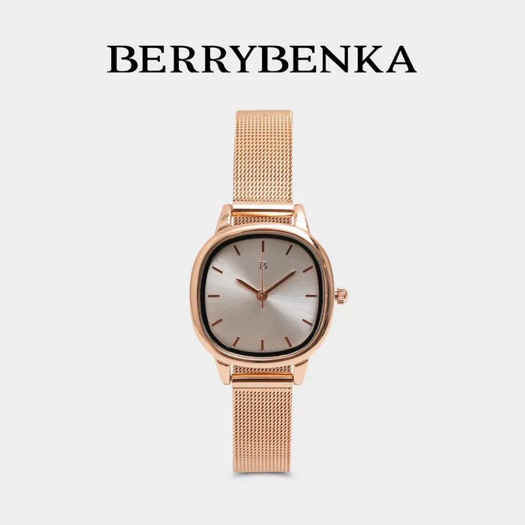 Berrybenka - Jam Tangan Wanita Elegan Mewah Sofia Utisha Square