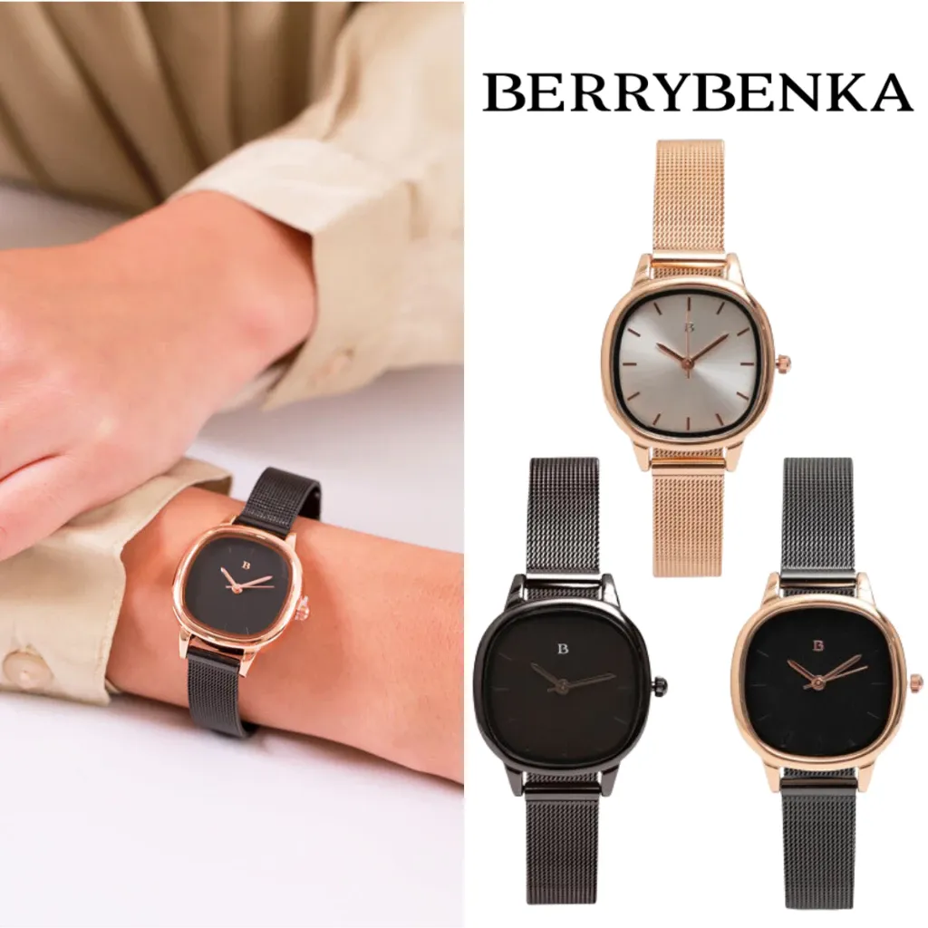 Berrybenka - Jam Tangan Wanita Elegan Mewah Sofia Utisha Square