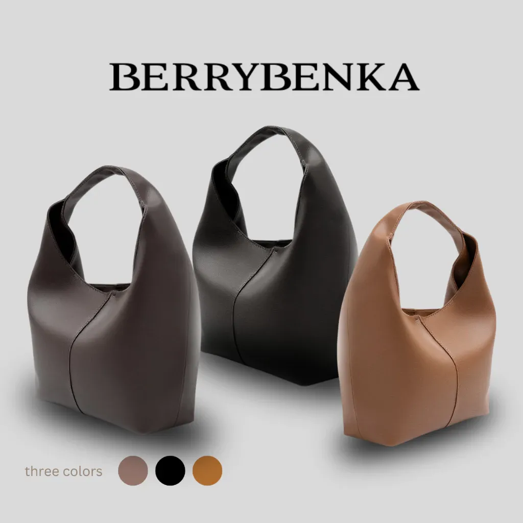 Berrybenka - Tas Bahu Shoulder Bag Handbag Hand Bag Tas Tangan Wanita Casual Tekka Felora Shoulder Bag