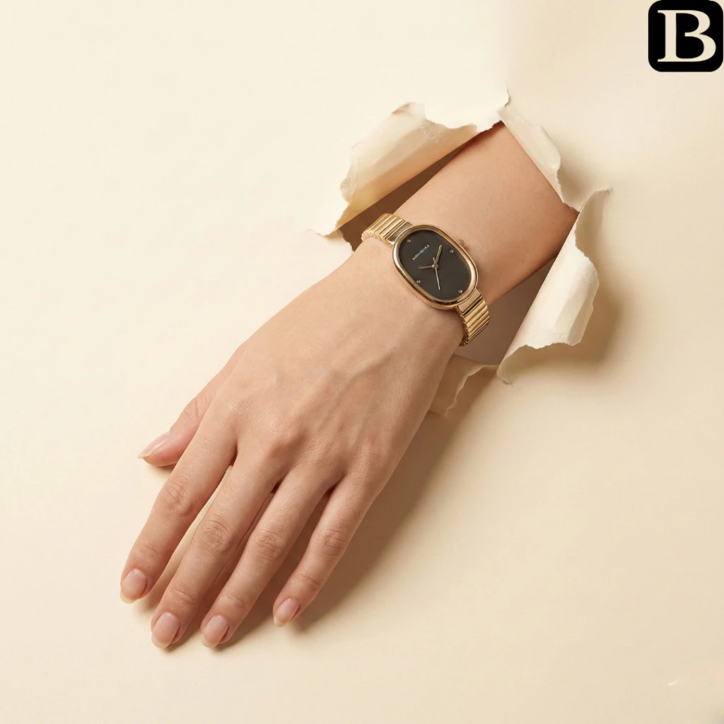 Berrybenka - Jam Tangan Rantai Wanita Sofia Calestra Oval