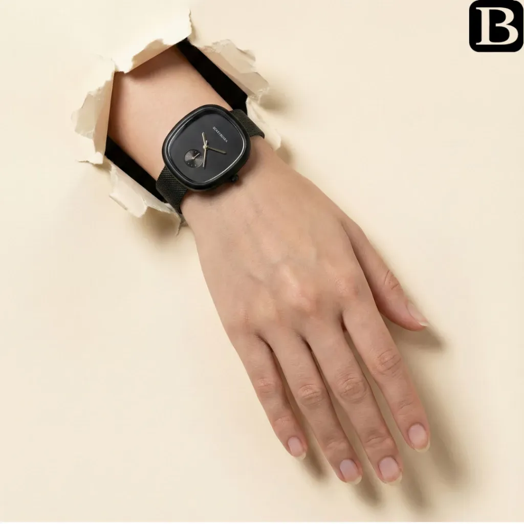 Berrybenka - Jam Tangan Rantai Wanita Sofia Cailey Square