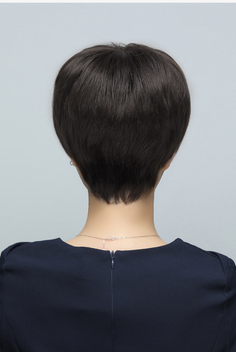 【高端全手织】【值得送妈妈的礼物】全头套轻薄透气假发