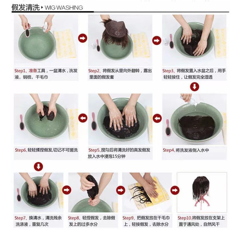 假发短发全真人发丝全头套短直发中老年女士妈妈自然减龄假发头套