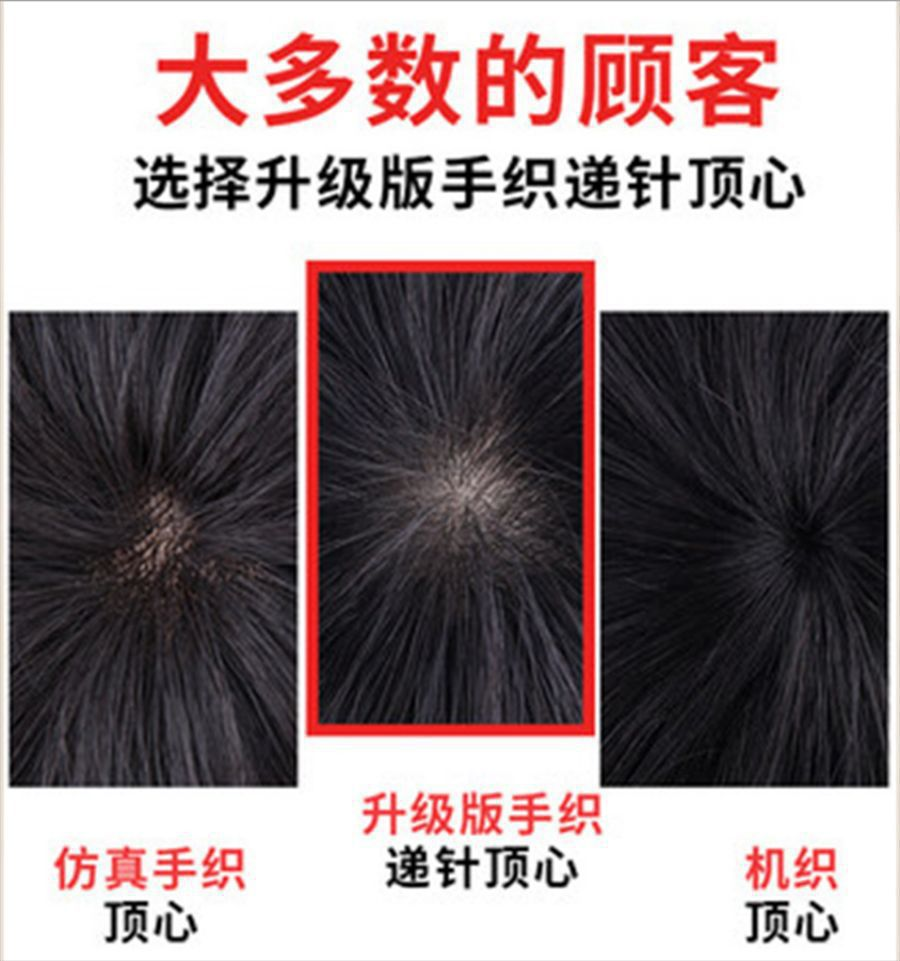 【送给妈妈的礼物】真发假发女全头套女短卷发蓬松自然全手织中老年假发短发