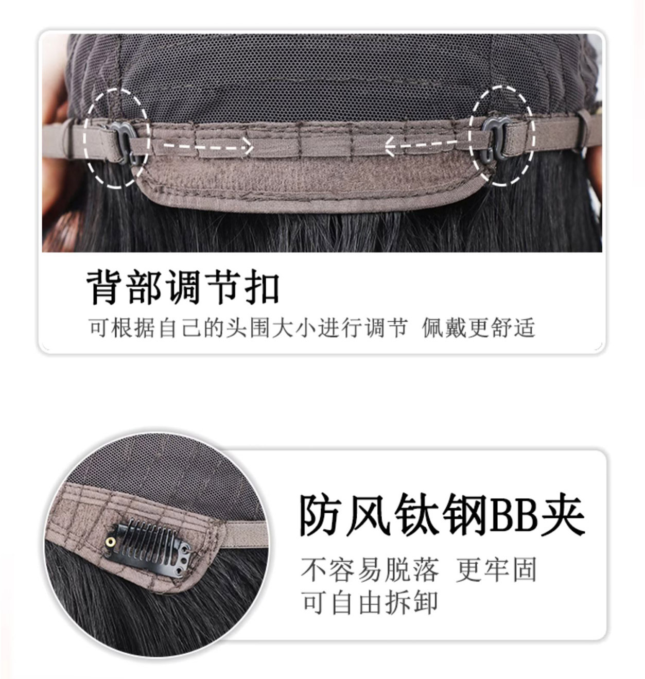 假发套短发女全头套真发全真人发丝自然减龄波波头女士全真发假发