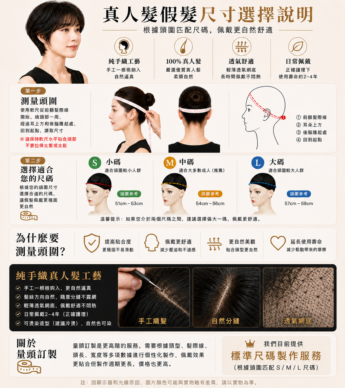 新款斜切口紋理燙全真髮
