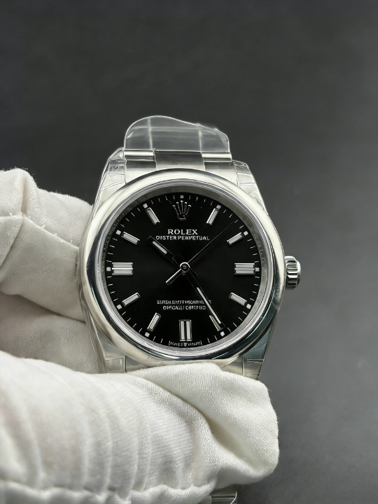 CLEANクリーン工場 ROLEXロレックス オイス ターパーペチュアル126000 36mm  ブラック オ イスタースチール 1:1精度