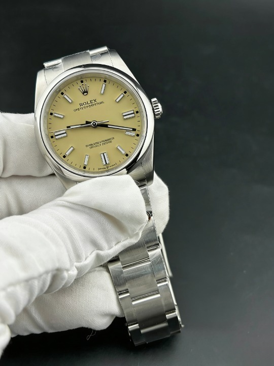 CLEANクリーン工場  ROLEXロレックス オイス ベージュ文字 ターパーペチュアル126000 36mm 盤 オイスタースチール 1:1精度