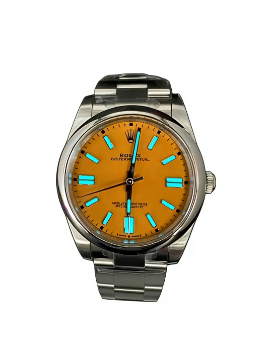 CLEANクリーン工場  ROLEXロレックス オイス ターパーペチュアル134300 41mm イエロー  オ イスタースチール 1:1精度