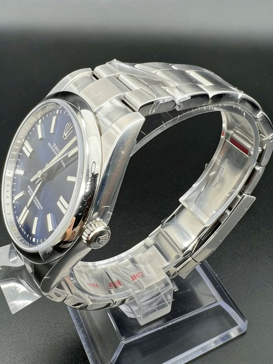 CLEANクリーン工場 ROLEXロレックス オイス ターパーペチュアル124300 41mm  ブルー オイ スタースチール 1:1精度