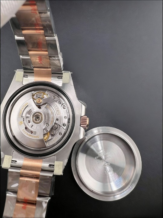 CLEANクリーン工場 ROLEXロレックスGMTマスス ター ll エバーローズゴールド40mm 126711CHNIR ブラック/ブラウン カフェオレベゼル ブラック文字 盤 1:1精度