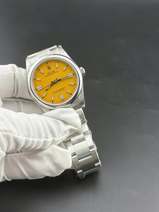 CLEANクリーン工場 ROLEXロレックス オイス ターパーペチュアル126000 36mm イエロー文字 盤 オイスタースチール 1:1精度