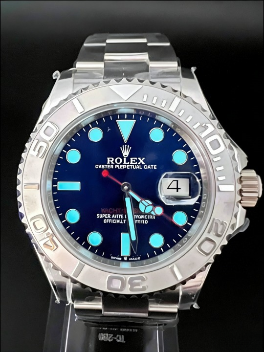 CLEANクリーン工場 ROLEXロレックス ヨットマス  ター40 126622 プルー文字盤 プラチナベゼル 1:1精度