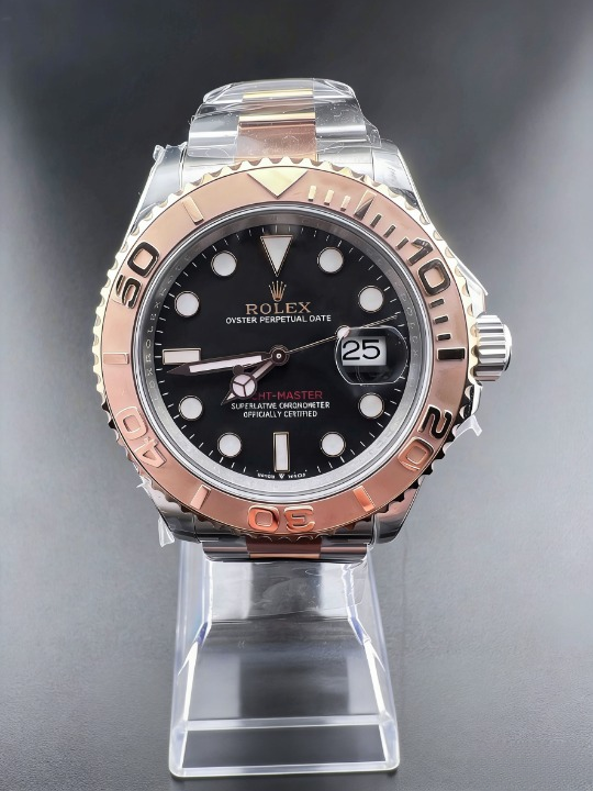 CLEANクリーン工場ROLEXロレックス ヨットマス ター40 126621ローズゴールド ブラック文字盤 1:1精度