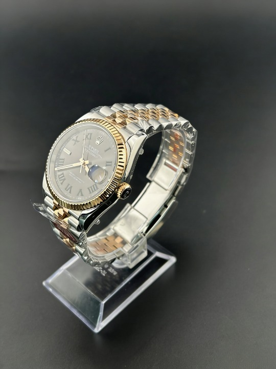 CLEANクリーン工場 ROLEXロレックスデイトジ  41mmコンビローズゴールド スレー ャスト126331 トローマ ウィンブルドンダイヤル ジュビリープ レスレット 1:1精度