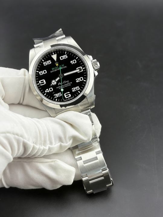 CLEANクリーン工場 ROLEXロレックス エアキ ング126900 ブラック オイスタースチー 40mm ル 1:1精度