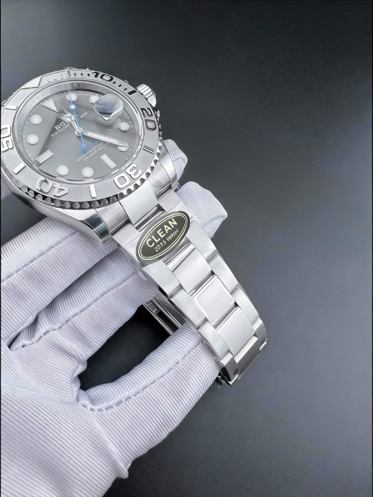 CLEANクリーン工場ROLEXロレックス ヨットマス ター40 126622 グレー文字盤 プラチナベゼル 1:1精度