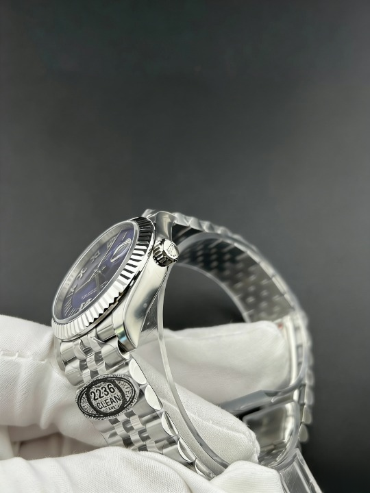 CLEANクリーン工場 ROLEXロレックス レディ デ イトジャスト278274 31mmパープル文字盤 フル ーテッドベゼル ジュビリープレスレット 1:1精度