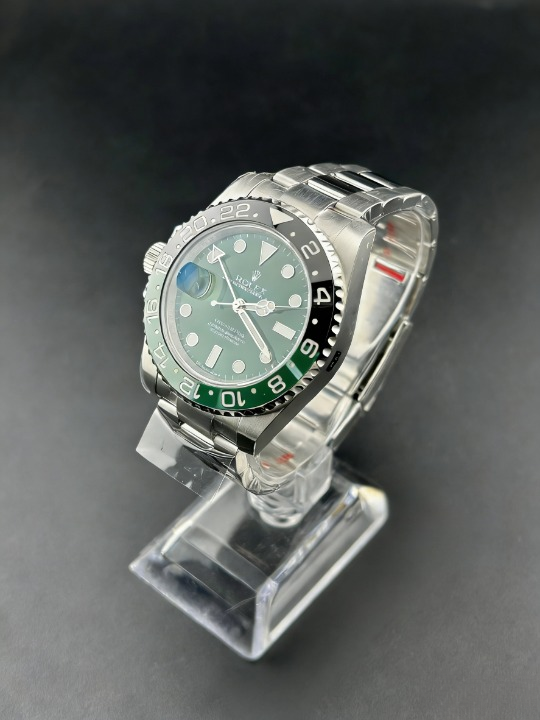 CLEANクリーン工場 ROLEXロレックスGMTマス ター II  40mm 126729VTNR 左利き(スプライト) グリーン/ブラックベゼル グリーンセラミック文字 1:1精度