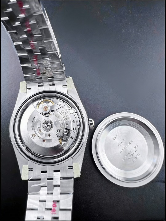 CLEANクリーン工場 ROLEXロレックスデイトジ  41mmブラック文字盤 ブルーテッド ャスト126334 ベゼル  ジュビリープレスレット 1:1精度