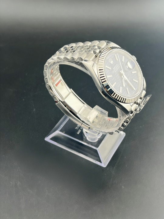 CLEANクリーン工場 ROLEXロレックスデイトジ ャスト126334 41mmフルーテッドモチーフ文字盤 フルーテッドベゼル ジュビリープレスレット 1:1 精度