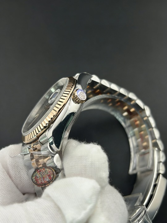 CLEANクリーン工場 ROLEXロレックスデイトジ  41mmコンビローズゴールド スレー ャスト126331 トローマ ウィンブルドンダイヤル ジュビリープ レスレット 1:1精度