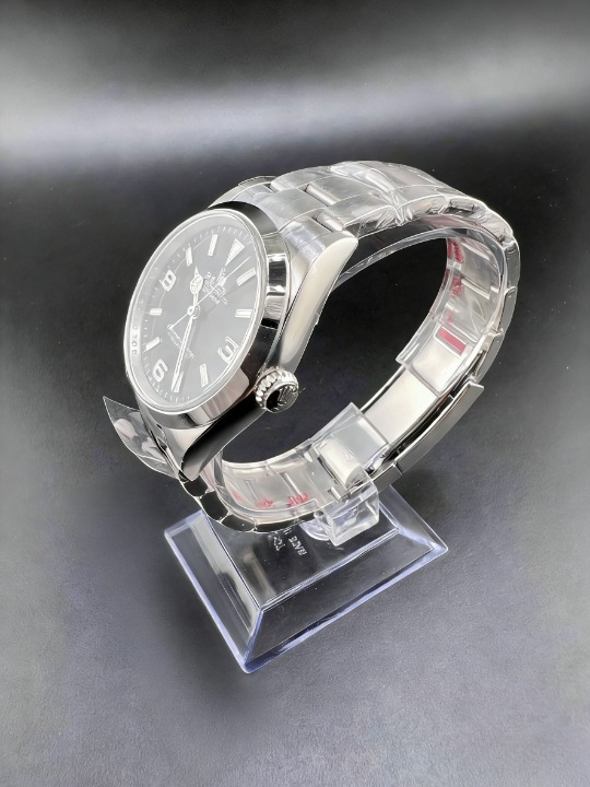 CLEANクリーン工場 、ROLEXロレックス  エクス プローラー1 124270 36mm ブラック オイスタ ースチール 1:1精度