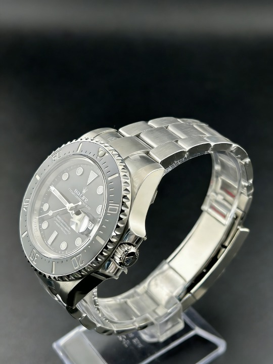 CLEANクリーン工場 ROLEXロレックスシードゥ エラー126600"赤シード" 43mm ブラック文字盤 1:1級