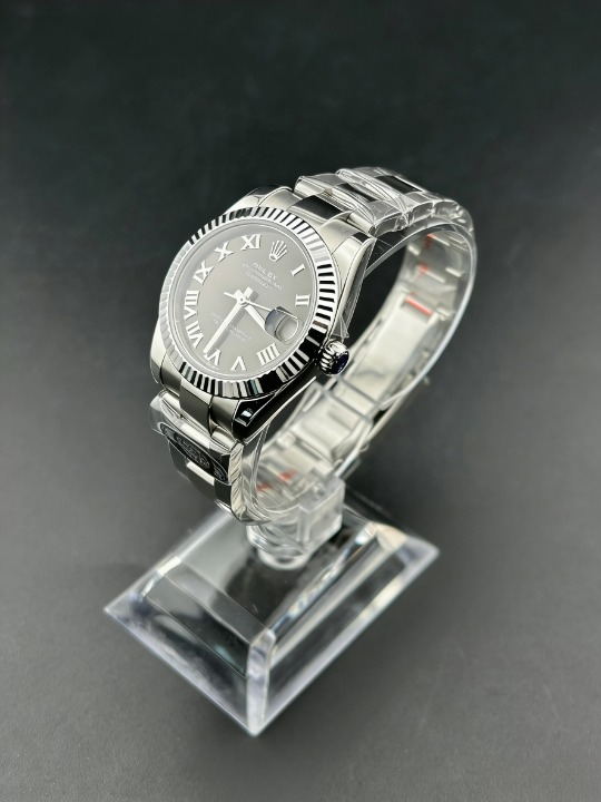 CLEANクリーン工場 ROLEXロレックス レディ デ 31mmグレーローマ文字盤 イトジャスト278274 フルーテッドベゼル   ジュビリープレスレット 1:1 精度