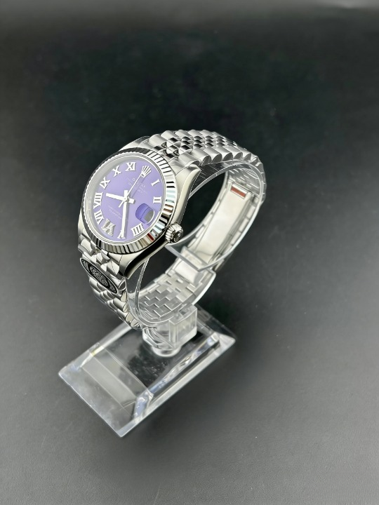 CLEANクリーン工場 ROLEXロレックス レディ デ イトジャスト278274 31mmパープル文字盤 フル ーテッドベゼル ジュビリープレスレット 1:1精度