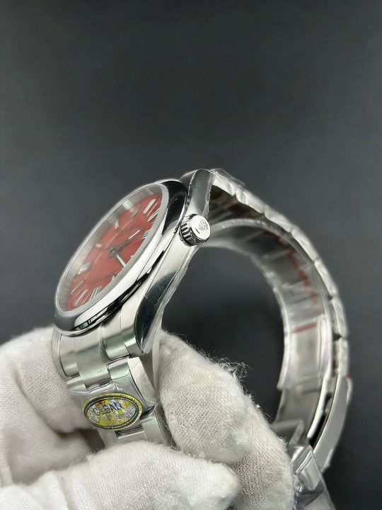 CLEANクリーン工場 ROLEXロレックス オイス ターパーペチュアル124300 41mm レッド オイ スタースチール 1:1精度