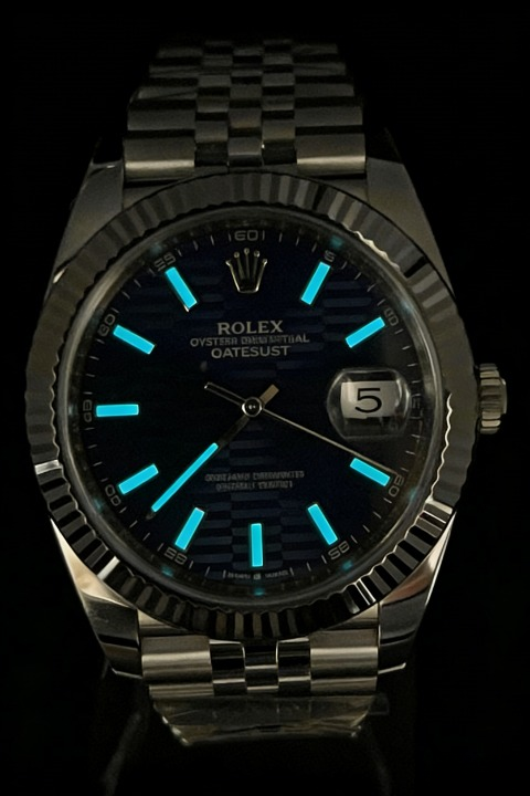 CLEANクリーン工場 ROLEXロレックスデイトジ ャスト126334 41mmフルーテッドモチーフ文字盤 フルーテッドベゼル ジュビリープレスレット 1:1 精度